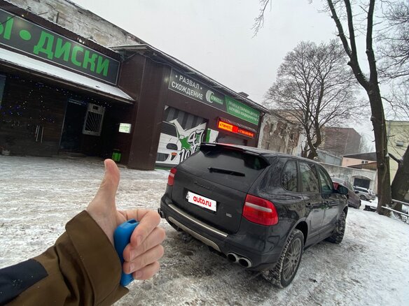 2007 Porsche Cayenne I Рестайлинг (957), чёрный, 1165000 рублей - вид 7