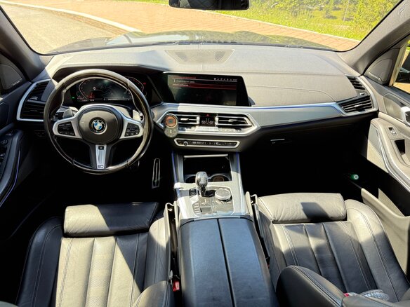 2020 BMW X5 40i IV (G05/G18), чёрный, 6300000 рублей - вид 10