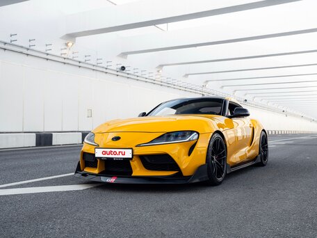 2019 Toyota Supra V (A90), жёлтый, 6350000 рублей, вид 5