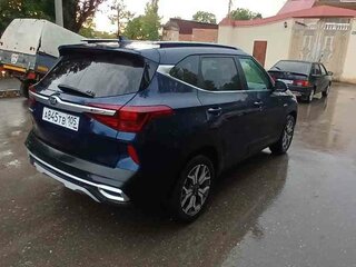 2021 Kia Seltos I, синий, 2130000 рублей, вид 4