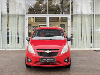 2011 Chevrolet Spark III, красный, 425000 рублей, вид 2
