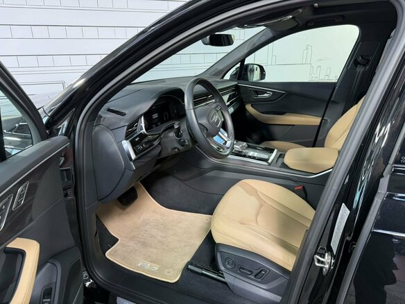 2024 Audi Q7 45 TFSI II (4M) Рестайлинг 2, чёрный, 7999000 рублей - вид 13