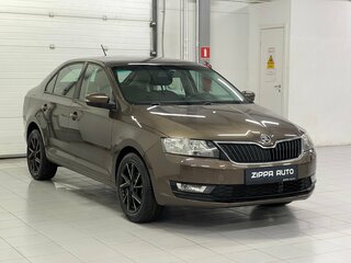 2017 Skoda Rapid I Рестайлинг, коричневый, 1159000 рублей, вид 1