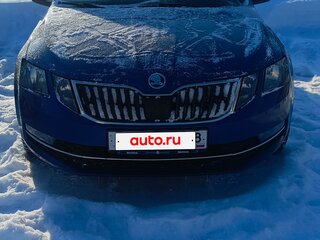 2018 Skoda Octavia III (A7) Рестайлинг, синий, 1850000 рублей, вид 3
