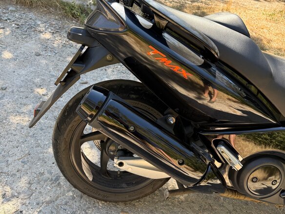 2005 Yamaha TMAX, чёрный, 333000 рублей - вид 6