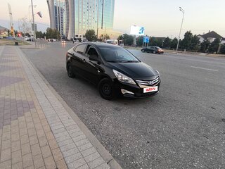 2014 Hyundai Solaris I Рестайлинг, чёрный, 850000 рублей, вид 5