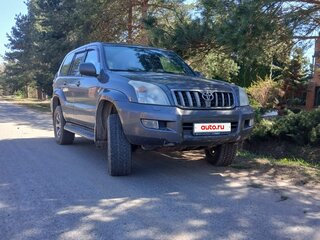 2008 Toyota Land Cruiser Prado 5-speed 120 Series Рестайлинг, серый, 1600000 рублей, вид 2