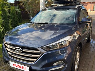 2018 Hyundai Tucson III, синий, 1700000 рублей, вид 2