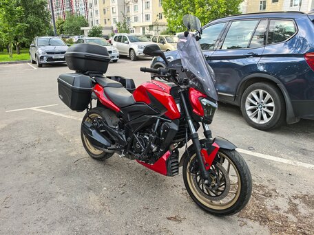 2018 Bajaj Dominar 400, красный, 330000 рублей, вид 1