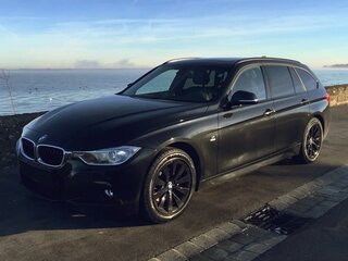 2015 BMW 3 серии 318d VI (F3x) Рестайлинг, чёрный, 1800000 рублей, вид 2