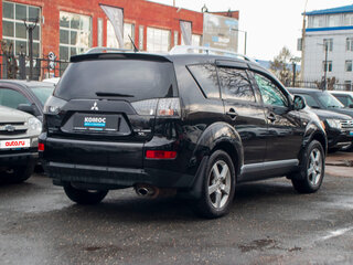 2008 Mitsubishi Outlander II, чёрный, 769000 рублей, вид 5