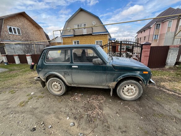 2011 Lada (ВАЗ) 2121 (4x4) I Рестайлинг, зелёный, 300000 рублей - вид 1