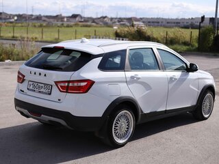 2019 Lada (ВАЗ) Vesta SW Cross I, белый, 1040000 рублей, вид 5