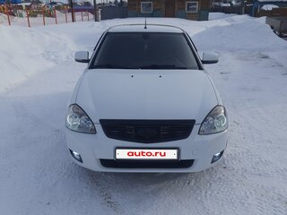 2014 Lada (ВАЗ) Priora I Рестайлинг, белый, 600000 рублей, вид 4