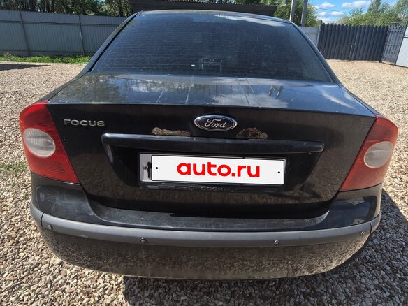 2007 Ford Focus II, чёрный, 310000 рублей - вид 3