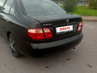 2006 Nissan Almera II (N16) Рестайлинг, чёрный, 215000 рублей, вид 5