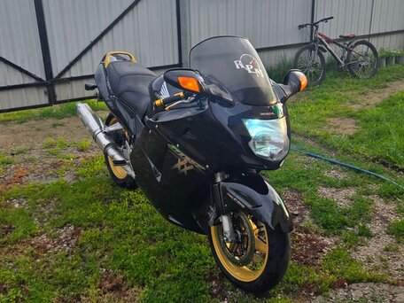 1997 Honda CBR 1100 XX, чёрный, 430000 рублей, вид 1