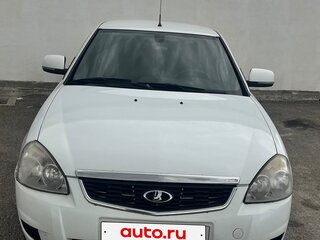 2013 Lada (ВАЗ) Priora I Рестайлинг, белый, 500000 рублей, вид 2