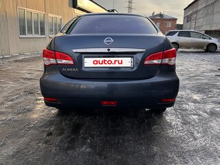 2013 Nissan Almera III (G15), синий, 550000 рублей, вид 5