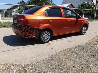 2008 Chevrolet Aveo I Рестайлинг, оранжевый, 400000 рублей, вид 3