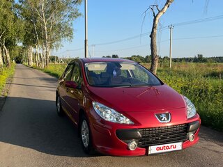 2007 Peugeot 307 I Рестайлинг, красный, 500000 рублей, вид 3