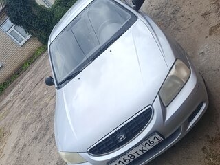2005 Hyundai Accent ТагАЗ II, серебристый, 460000 рублей, вид 1
