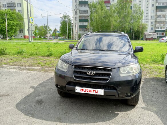 2006 Hyundai Santa Fe II, чёрный, 739000 рублей