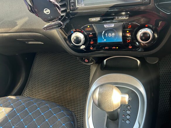 2016 Nissan Juke I Рестайлинг, синий, 1150000 рублей - вид 7