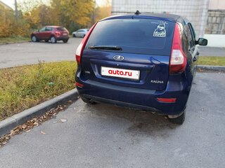 2015 Lada (ВАЗ) Kalina II, синий, 390000 рублей, вид 2