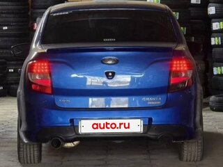 2017 Lada (ВАЗ) Granta Sport I, синий, 1050000 рублей, вид 5