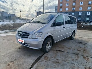 2011 Mercedes-Benz Vito 116 CDI L2 II (W639) Рестайлинг, серебристый, 1980000 рублей, вид 2