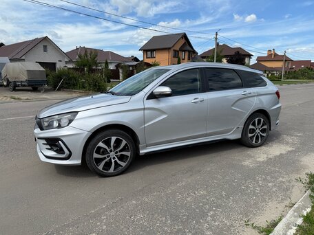 2020 Lada (ВАЗ) Vesta SW I, серый, 850000 рублей, вид 5