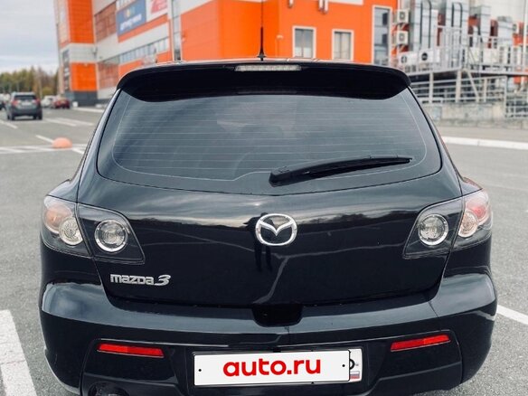 2005 Mazda 3 I (BK), чёрный, 600000 рублей - вид 7