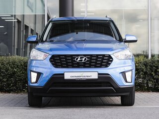 2021 Hyundai Creta I Рестайлинг, синий, 1700000 рублей, вид 3