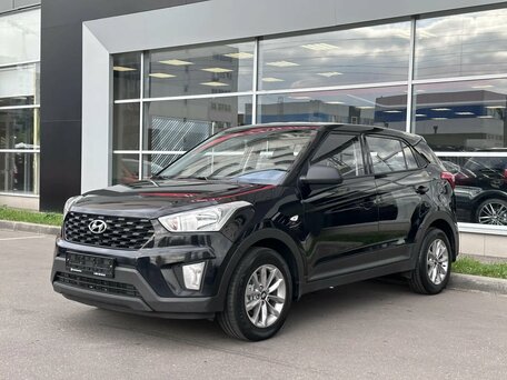 2020 Hyundai Creta I Рестайлинг, чёрный, 1670000 рублей, вид 3
