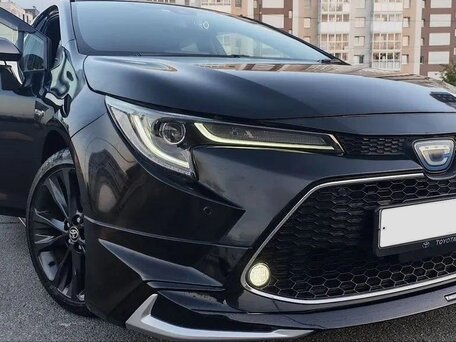 2022 Toyota Corolla XII (E210) Рестайлинг, чёрный, 1500000 рублей, вид 4