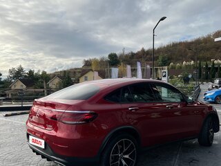 2020 Mercedes-Benz GLC Coupe 300 I (C253) Рестайлинг, красный, 5000000 рублей, вид 4