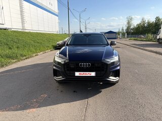 2021 Audi Q8 45 TDI I (4M), синий, 7950000 рублей, вид 1