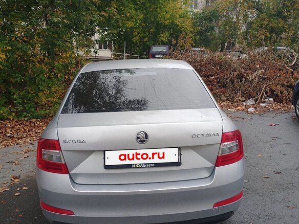 2014 Skoda Octavia III (A7), серый, 1100000 рублей - вид 1