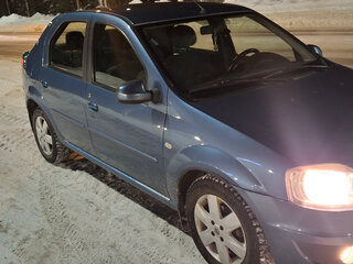 2012 Renault Logan I Рестайлинг, синий, 490000 рублей, вид 1