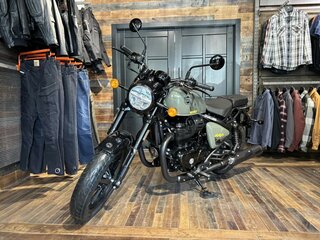 2026 Royal Enfield Shotgun, зелёный, 732000 рублей, вид 3