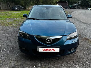 2007 Mazda 3 I (BK) Рестайлинг, синий, 620000 рублей, вид 2
