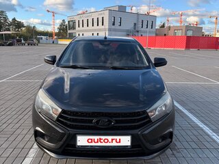 2016 Lada (ВАЗ) Vesta I, чёрный, 740000 рублей, вид 1