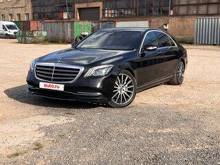 2019 Mercedes-Benz S-Класс 350 d Long VI (W222, C217) Рестайлинг, чёрный, 4999999 рублей, вид 1
