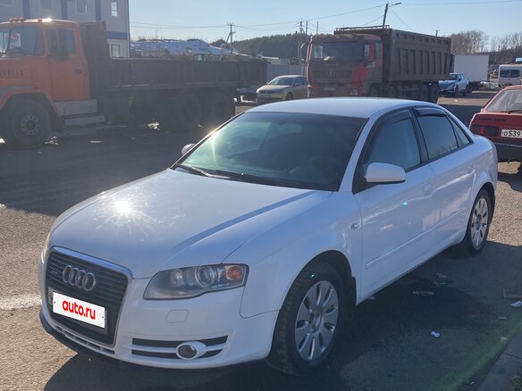 2007 Audi A4 III (B7), белый, 560000 рублей - вид 6