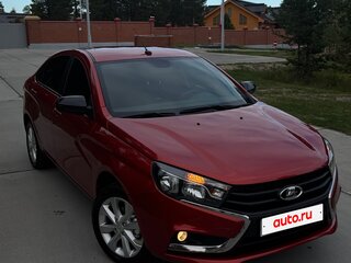 2018 Lada (ВАЗ) Vesta I, красный, 900000 рублей, вид 4