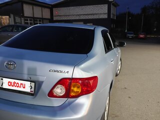 2008 Toyota Corolla AMT X (E140, E150), голубой, 550000 рублей, вид 3
