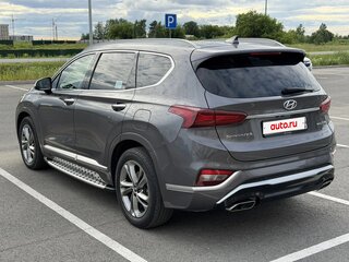 2018 Hyundai Santa Fe IV, серый, 3750000 рублей, вид 4