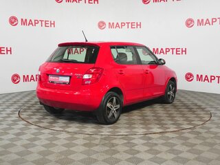 2013 Skoda Fabia II Рестайлинг, красный, 599000 рублей, вид 5