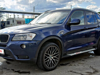 2013 BMW X3 20i xDrive II (F25), синий, 1460000 рублей, вид 1
